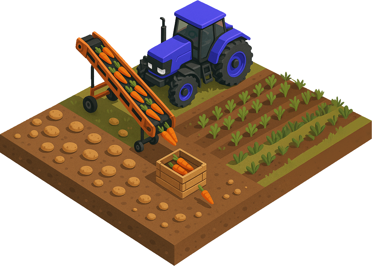 Förderband Illustration